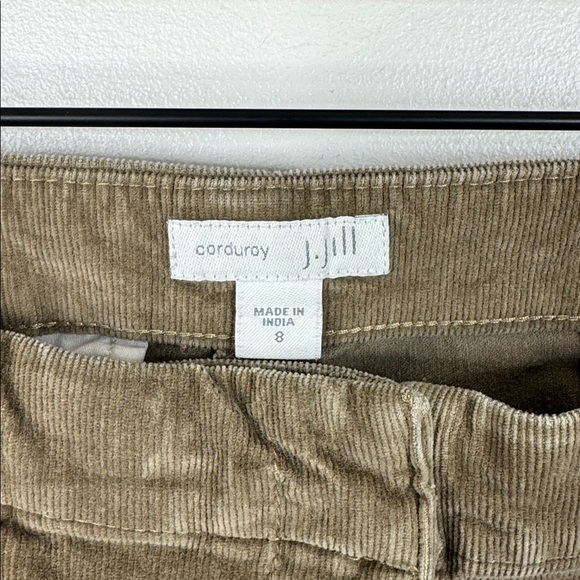 J. Jill Authentic Fit Slim-Leg Corduroy Pants in Rattan - Picture 4 of 8